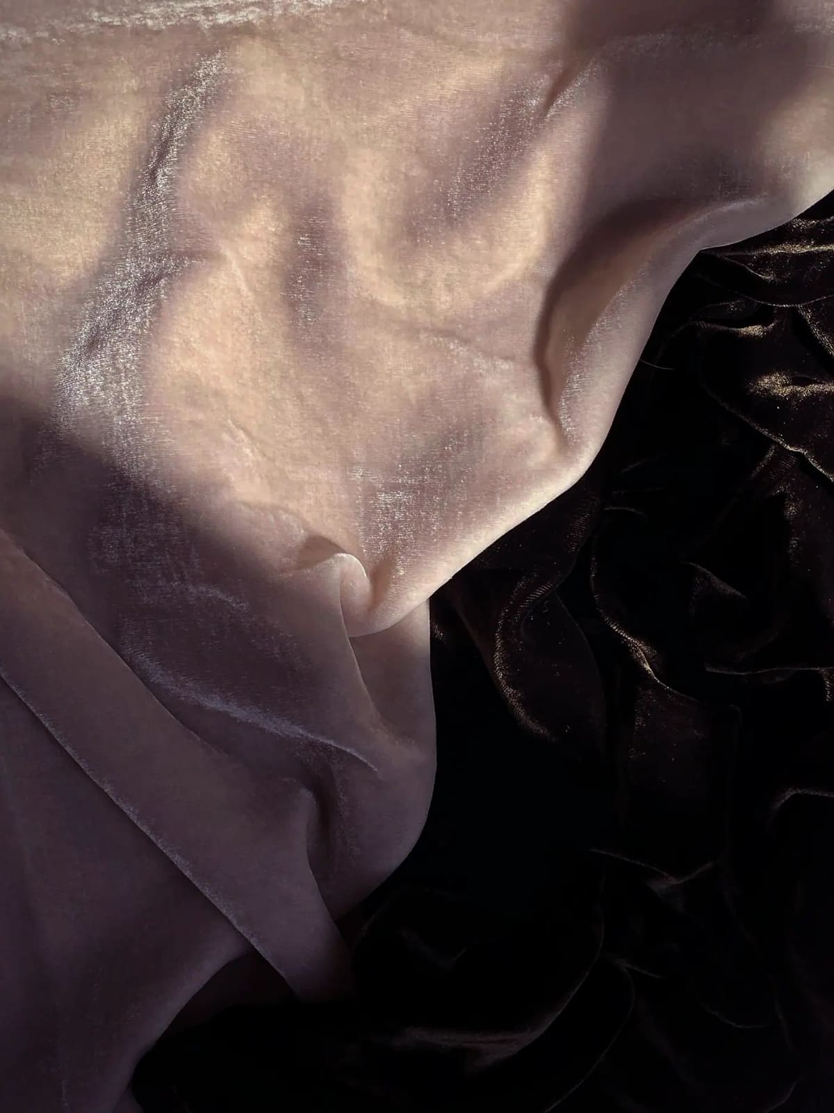 Plum Velvet Occasion Gown — fabric view